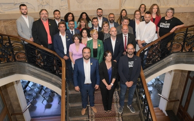 Fotografia de tots els regidors de la corporació | Roger Benet